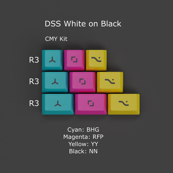 DSS White on Black